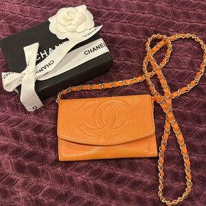 CHANEL Orange WOC